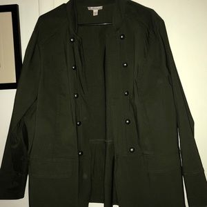 Army green jacket